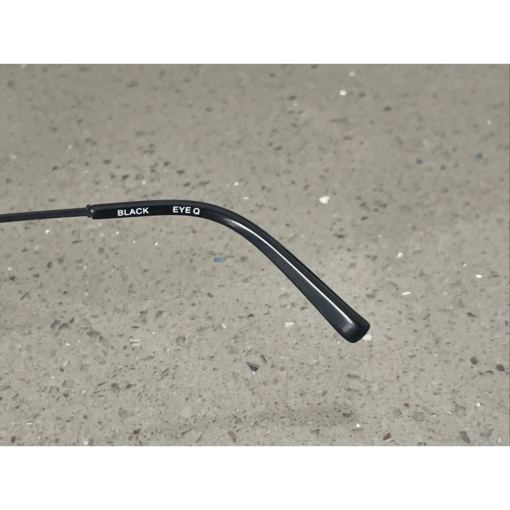 Eye Q MP107 Eyeglasses Frames ONLY Womens Black Full Rim 49-18-140